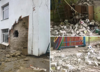 E papritur/ Separatistët rusë sulmojnë me predha një kopsht fëmijësh në Ukrainë