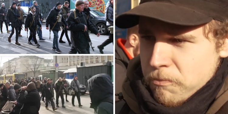 Rusia nuk kalon! Mijëra ukrainas në radhë për armë kundër ushtrisë së Putinit