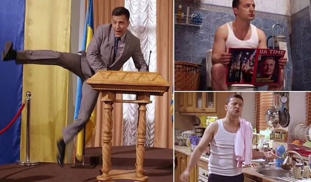 Satira politike që i parashikoi të ardhmen/ Komediani që dikur fitoi ‘Dancing with the Stars’, sot kokë më kokë kundër Putin