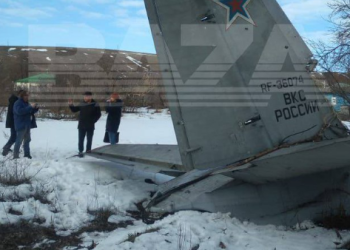 Rrëzohet një avion rus pranë kufirit me Ukrainën, nuk ka të mbijetuar!