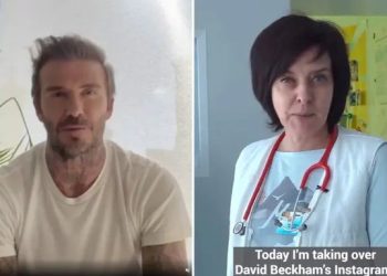 David Beckham bën gjestin e rrallë, vendos Instagramin e tij në shërbim të mjekëve ukrainas