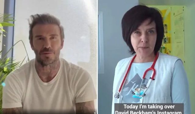 David Beckham bën gjestin e rrallë, vendos Instagramin e tij në shërbim të mjekëve ukrainas