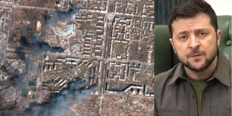 Zelensky: 100 mijë njerëz janë pa ujë dhe ushqim në Mariupol