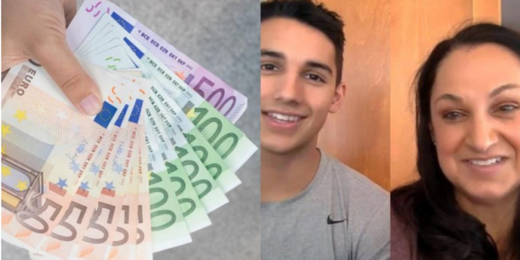 FOTO/ Një nënë i ka dhënë djalit të saj 1600 euro për një arsye që do t’ju lërë pa fjalë