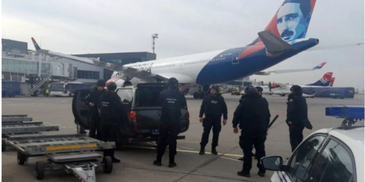 Alarm për bombë në avionin që do të nisej nga Serbia në Rusi