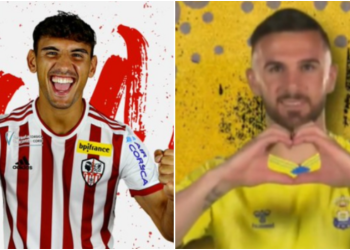 VIDEO/ Sadiku në ligën e dytë spanjolle, Qazim Laçi në Ligue 2 në Francë shënojnë golat e parë