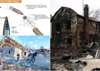 Denoncimi! Nuk janë bërthamore, bombat e frikshme të ndaluara nga 100 shtete që po hedhin rusët mbi Ukrainë
