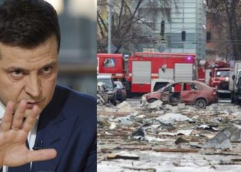 Zelensky i drejtohet Parlamentit Europian: Të ndalet menjëherë Rusia, sulmet në Kharkiv janë terrorizëm shtetëror!