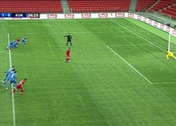 VIDEO/ Polemika për një penallti, Partizani ndëshkon Kukësin dy herë