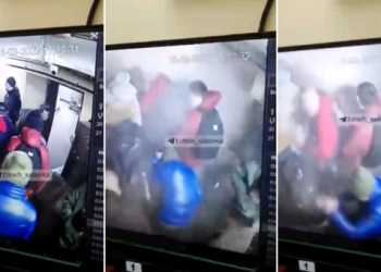 VIDEO/ Rusia ‘shfryn’ inatin tek civilët/ Momenti kur bombardohet supermarketi i mbushur me njerëz