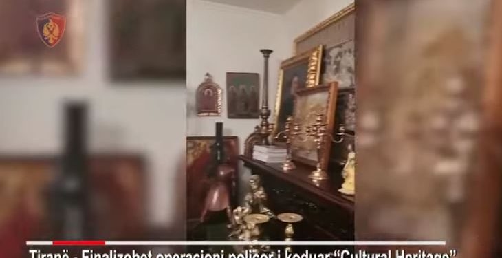 Iu sekuestrua në banesë ‘thesari’ me vepra të trashëgimisë kulturore, ja çfarë dëshmoi 61-vjecari i arrestuar për policinë