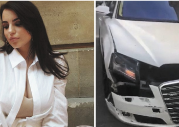 E FUNDIT/ Aksidentohet Armina Mevlani