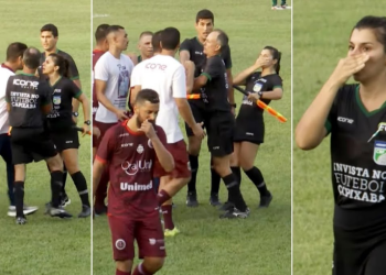 VIDEO/ E pëson anësorja femër më Brazil, trajneri e godet me kokë