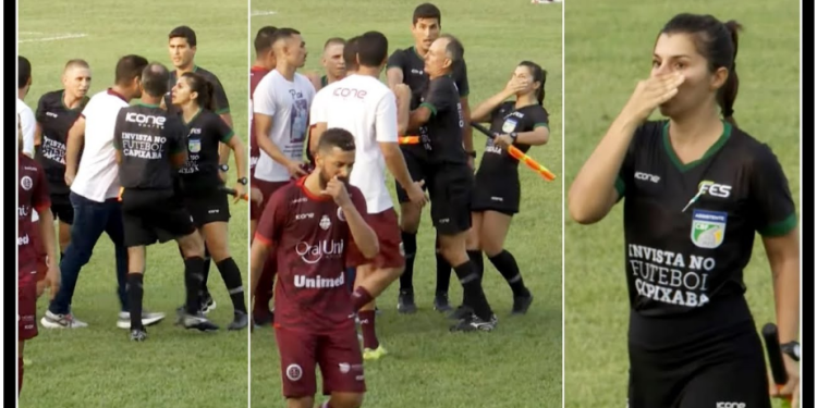 VIDEO/ E pëson anësorja femër më Brazil, trajneri e godet me kokë