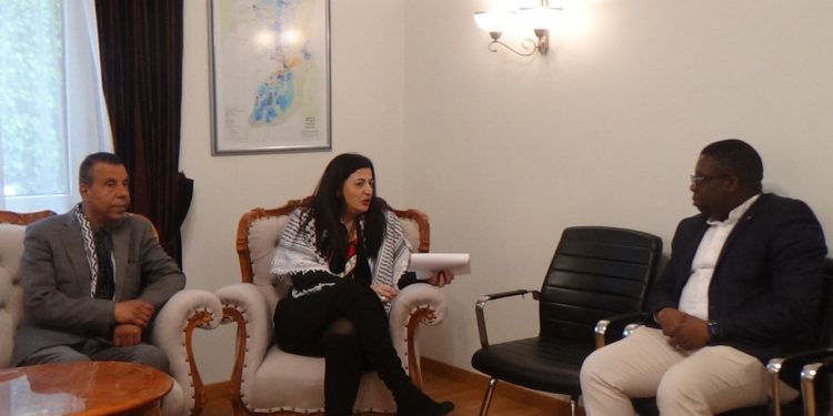 FOTO/ Ambasada e Shtetit të Palestinës në Shqipëri, ka hapur dyert e saj për të përkujtuar “Ditën e Tokës Palestineze”