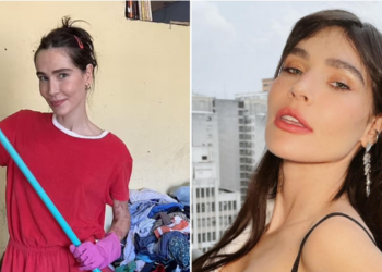 FOTO/ Nga modele në pastruese! Ylli 28-vjeçar braktis karrierën për të pastruar tualete të pista dhe shtëpi të mbushura me…