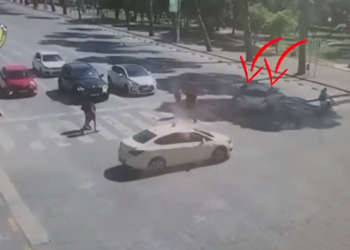 VIDEO/ Tronditëse! Momenti kur shoferi përplas 20-vjeçaren te vijat e bardha në Tiranë dhe ia “mbath”