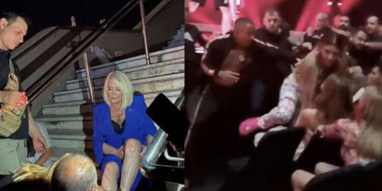 Sherr banal në koncert, lëndohet këngëtarja e njohur greke