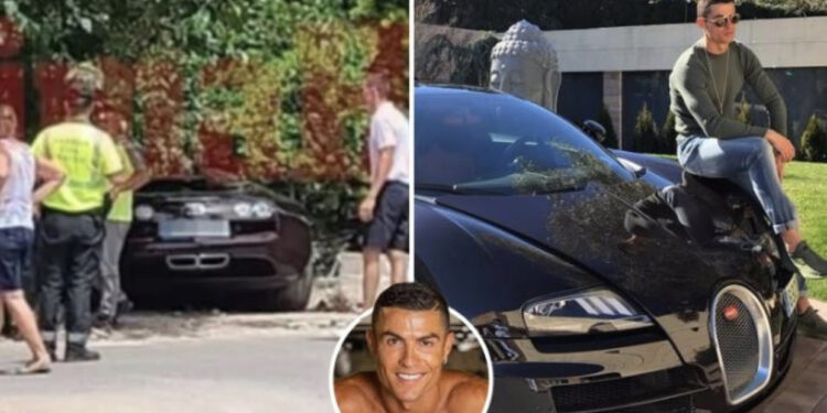 Aksidentohet “Bugatti Veyron” i Cristiano Ronaldo në Mallorca