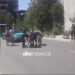 VIDEO/ Taksia aksidenton rëndë kalimtarin në mes të Tiranës, flet shoferi: Më preu rrugën me vrap