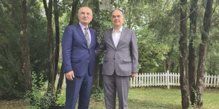 Krahë për krahë me presidentin e ri, Meta publikon foton me pasardhësin e tij