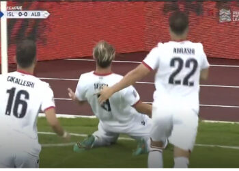 VIDEO/ Shqipëria në avantazh, Taulant Seferi “tund” rrjetën