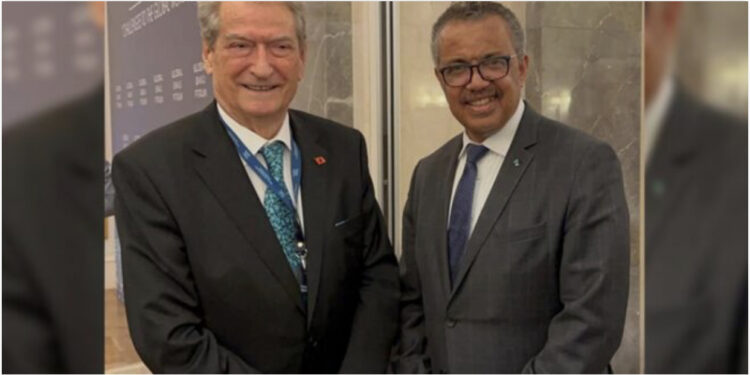 Berisha takohet me shefin e OBSH