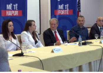 Berisha në Elbasan: Basha e ktheu PD-në në shtojcë të PS, por ne rikthyem vlerat!