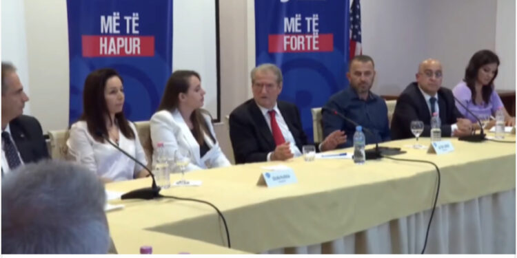 Berisha në Elbasan: Basha e ktheu PD-në në shtojcë të PS, por ne rikthyem vlerat!