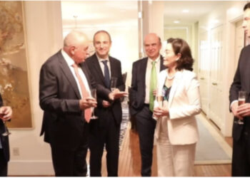 VIDEO/ Meta i qeshur takohet me Yuri Kim, krah tyre edhe Basha, çfarë u organizua nga ambasada Amerikane