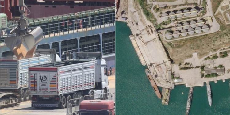 Reuters publikon imazhet e marra nga sateliti, po e dërgon Rusia “grurin e vjedhur” të Ukrainës në Turqi?