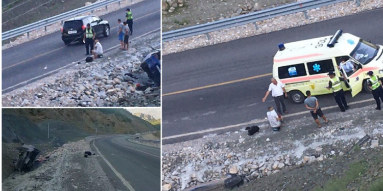 VIDEO/ Aksident i frikshëm te Rruga e Arbrit, makina bëhet copa-copa