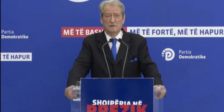 LIVE/ Berisha: Kërcënimi më i madh për sigurinë kombëtare është Edi Rama