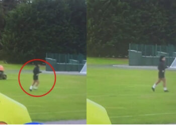 VIDEO bëhet virale në internet/ Maradona ‘shfaqet’ në stërvitjen e klubit skocez