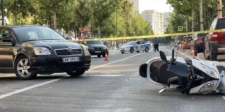 Aksident me vdekje në Tiranë