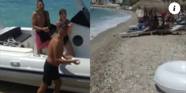 VIDEO/ Ulërima dhe panik, pasi goditi për vdekje vajzën 7 vjeçe, Shefi i Rendit kërcënon dhe pushuesit