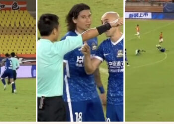 Goditja e arbitrit i kushtoi gjobë dhe 1 vit pezullim sulmuesit brazilian