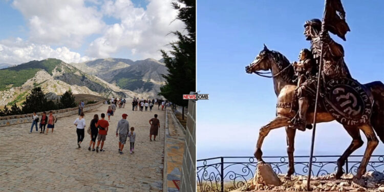 FOTO/ Mijëra besimtarë në pelegrinazhin në Malin e shenjtë të Tomorrit