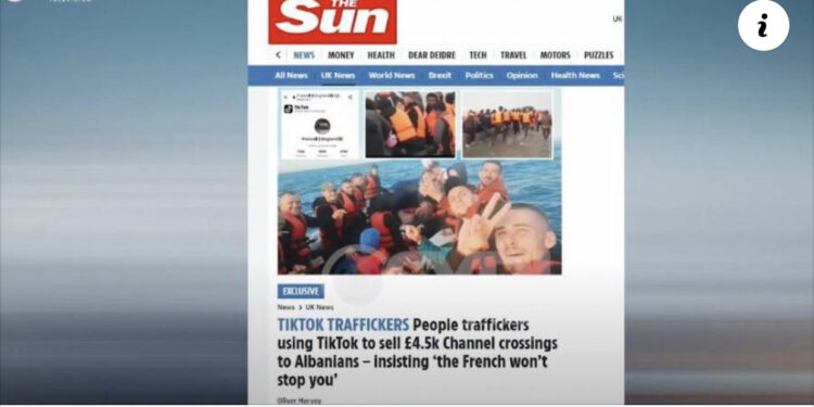 Trafikantët reklamohen në Tik-Tok, gazetari britanik: Shqiptarët përdorin çdo rrjet
