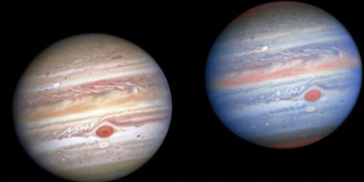 FOTO/ Pamje fantastike të kapura nga teleskopi “James Webb” në Jupiter