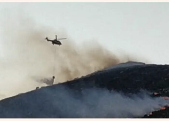 Vijon të jetë aktiv zjarri në Palasë, pritet ndërhyrja nga ajri