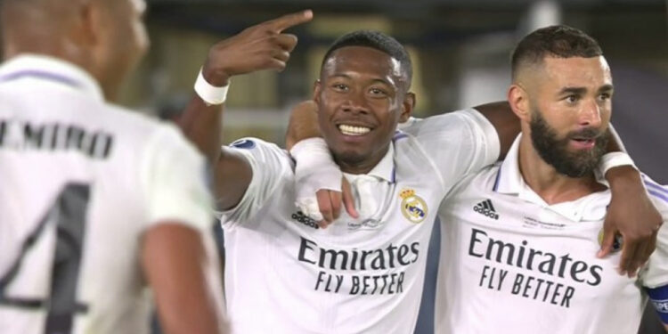 VIDEO/ Zhbllokohet finalja e Superkupës së Europës, Alaba ndëshkon Frankfurtin VIDEO/ Zhbllokohet finalja e Superkupës së Europës, Alaba ndëshkon Frankfurtin