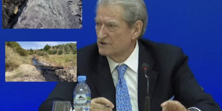 Berisha nxjerr VIDEO-n: Mbetje të rrezikshme nafte derdhen në Mallakastër