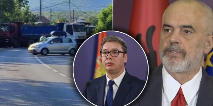 Rama reagon për herë të parë për tensionet në veri të Kosovës, thirrja që ka për Vuçiçin