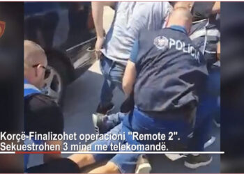 Prodhonte mina me telekomandë që përdoreshin në ngjarje kriminale, policia shtrin në tokë 35-vjeçarin nga Lezha