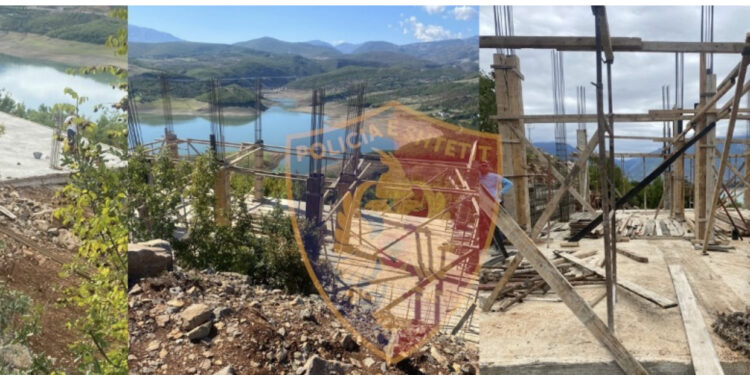Ndërtuan pa leje dhe ndërhynë në shtratin e përroit në Kukës, arrestohen 2 persona, 3 të tjerë vihen nën hetim