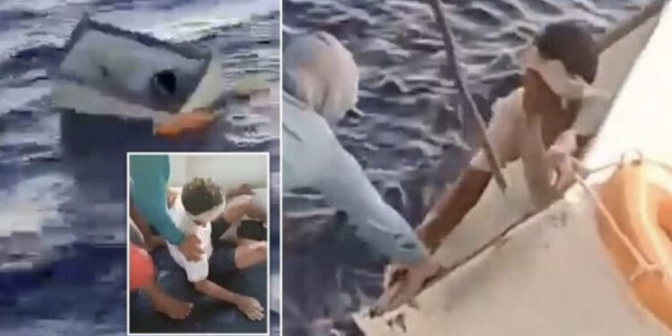 VIDEO/ Mrekulli!  11 ditë pas mbytjes së varkës, peshkatari gjendet gjallë në … frigorifer