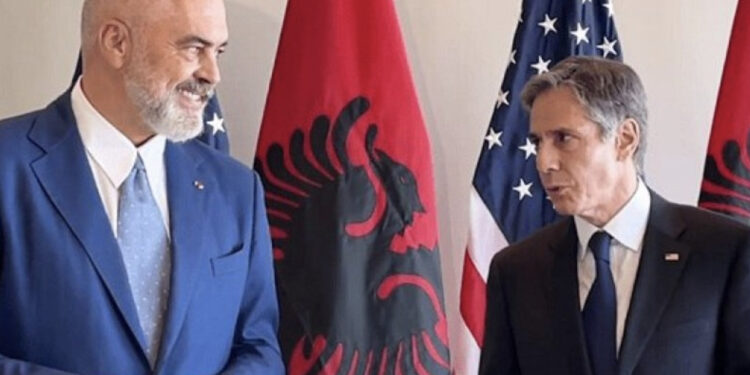 Sulmi kibernetik ndaj TIMS, Sekretari Amerikan i Shtetit telefon Ramën