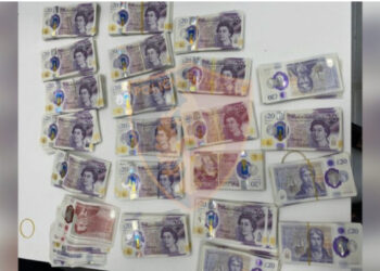Sekuestrohen 21 550 paund në Rinas, telashe për 28 vjeçarin shqiptar që vinte nga Anglia