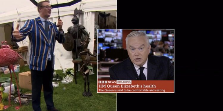 VIDEO/ Transmetimi ndërpritet menjëherë, momenti kur BBC njofton për shëndetin e Mbretëreshës